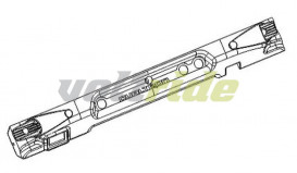 Dualtron Eagle Left Side Cover Assembled