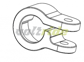 Dualtron Storm, Thunder, 3, Victor Folding Handle Clamp_R
