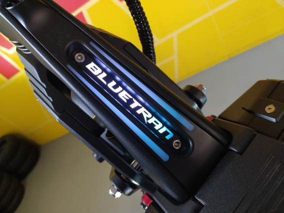 Bluetran lightning - ridden for 44 km