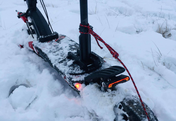 Comment "hiverner" correctement la trottinette ?